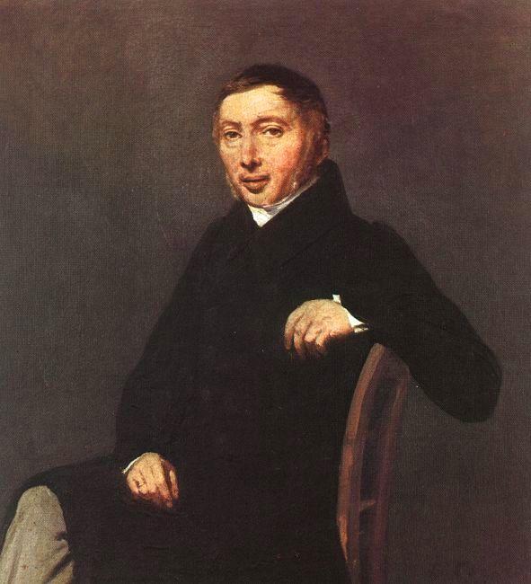 Jean Baptiste Camille  Corot Portrait of Laurent-Denis Sennegon Sweden oil painting art